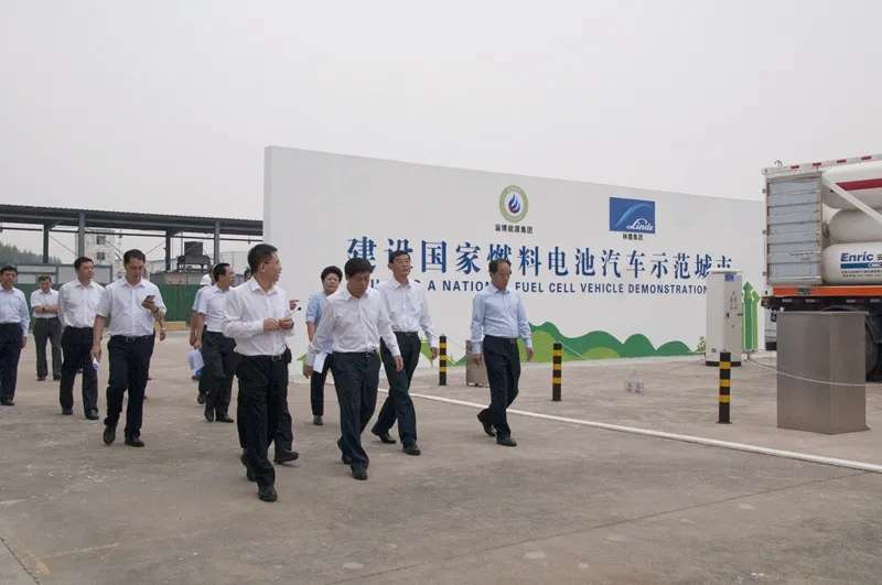 淄博能源加氢站暨燃料电池客车投运正式启动(图3)