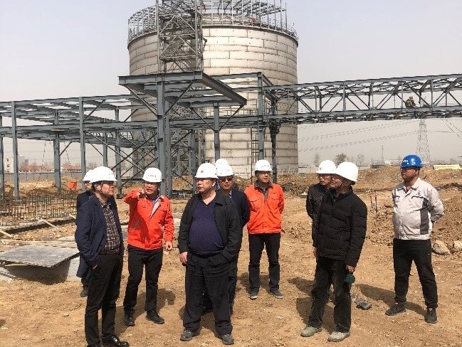 省能源局沈洪莅临淄博市LNG储备调峰中心开展督导调研工作(图1)